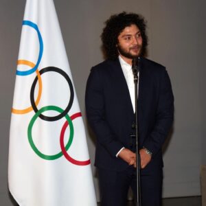 Honoring event at Switzerland, sports museum in Lausanne